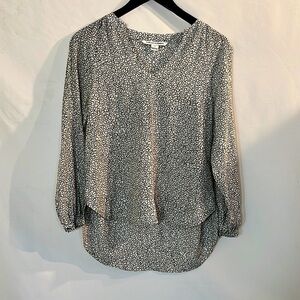 Vintage Diane von Furstenberg 100% Silk Blouse Size 2